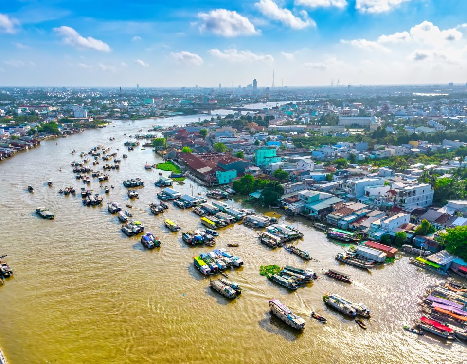 chợ nổi cái răng cần thơ